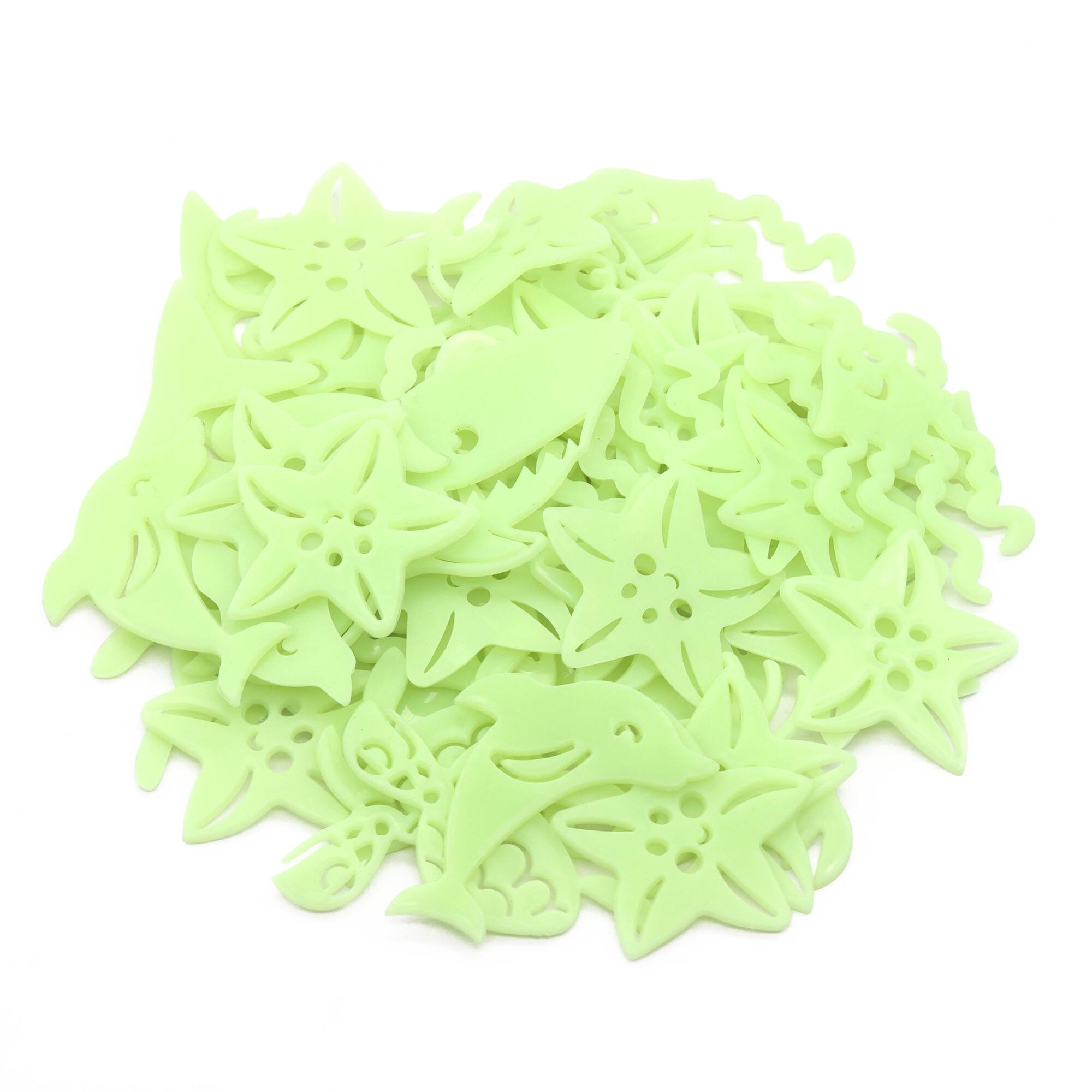 Sea Creatures Glow-in-the-Dark Stickers by Creatology™